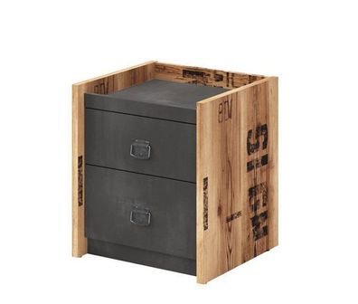 Nachttisch Nachtkommode nachtschrank Fargo FG12 mit 2 Schubladen