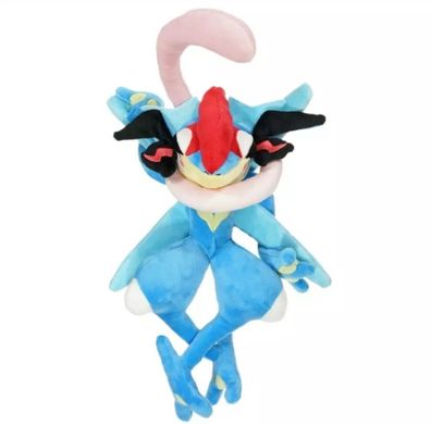 Spielzeug Pokemon Quajutsu Greninja 38cm Plusch Kuschel Stofftier