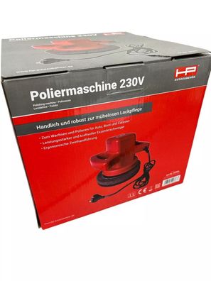 HP Autozubehör 20366 20366 Exzenterpoliermaschine 230 V 110 W 3100 U/min (max)