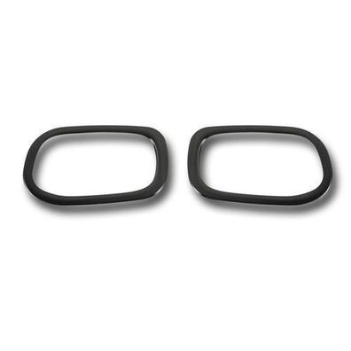 Reflektor Blenden Reflektorleiste für Jeep Renegade 2015-2024 Gebürstet Dunkel