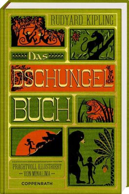 Das Dschungelbuch | Rudyard Kipling | Buch | Klassiker MinaLima | 256 S. | 2017