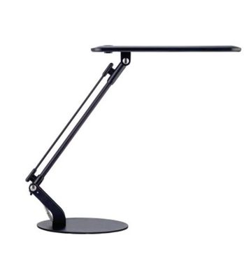 Unilux LED Schreibtischlampe Rumbaled, schwarz (Energieklasse F]