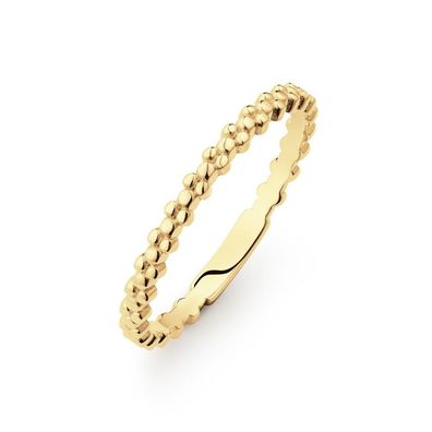 Jackie Gold - JKR25.526 - Ring - Damen - 585 Gelbgold - Caviar