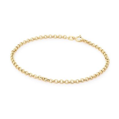 Jackie Gold - JKB25.504 - Armband - Damen - 585 Gelbgold - Menton - 19cm