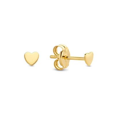 Jackie Gold - JKE20.002 - Ohrstecker - Damen - 585 Gelbgold - Mini Hearts - 3mm