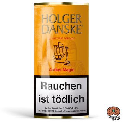 Holger Danske Amber Magic Pfeifentabak 40g Pouch