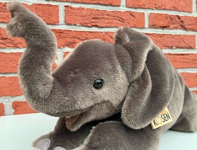 Kösen 4690 Elefantenbaby Kira Elefant Grau Plüschtier Stofftier 46cm NEU!