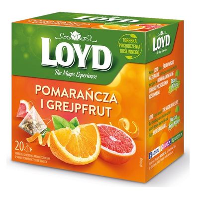 Loyd Orange und Grapefruit 20 Teebeutel