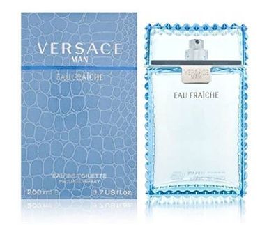 Versace Eau Fraiche pour Homme Eau de Toilette, 200 ml