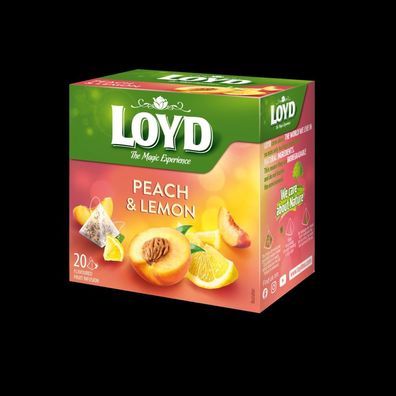 Loyd Pfirsich & Zitrone 20 Teebeutel