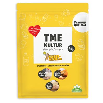 TME Kultur Reifekulturen Käse selber machen Kultur Reifung Weichkäse Herstellung