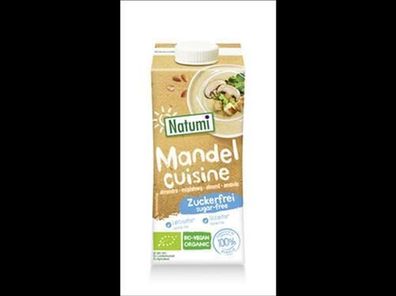 Natumi 3x Mandel Cuisine zum Kochen und Backen 200ml