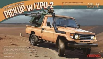 MENG-Model 1:35 VS-005 Pickup w/ZPU-2 - NEU