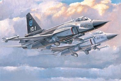 Trumpeter 1:72 1658 Chinese FC-1 Prototype 01 & 03 - NEU