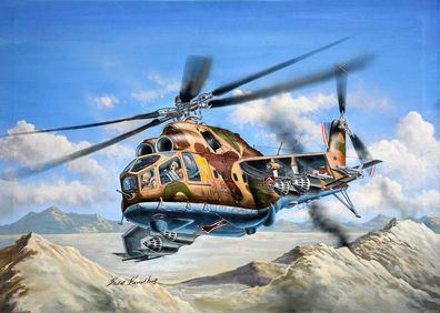 Trumpeter 1:48 5828 Mi-24A Hind-B - NEU