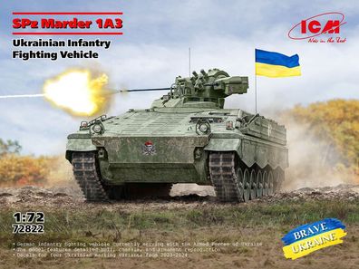 ICM 1:72 72822 SPz Marder 1A3, krainian Infantry Fighting Vehicle - NEU