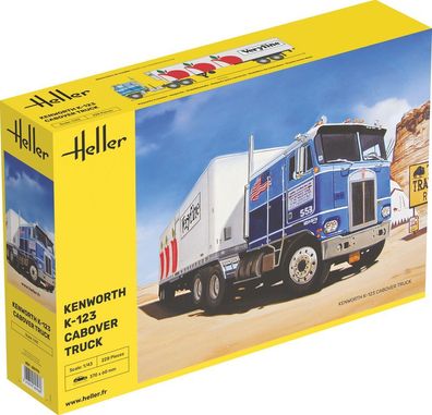 Heller 1:43 80793 Kenworth K-123 Cabover Truck - NEU