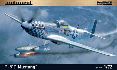 Eduard Plastic Kits 1:72 70173 P-51D Mustang EDUARD-PROFIPACK - NEU