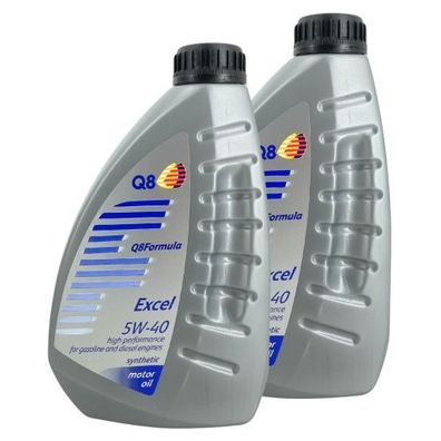 Q8 Formula Excel 5W-40 2x1 Liter