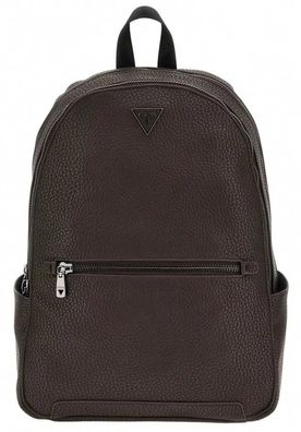 GUESS Torino Rounded Backpack Rucksack Rucksack Dark Brown dunkelbraun
