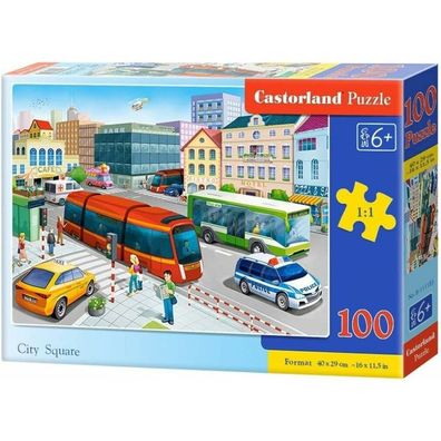 Castorland Puzzle Quadrat 100 Teile