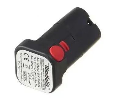 12V Li-Ion Akku 2Ah für Regenfasspumpe Gartenmeister Ersatz