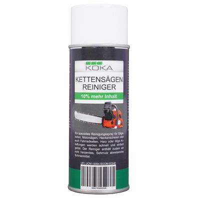 Kettensägenreiniger transparent