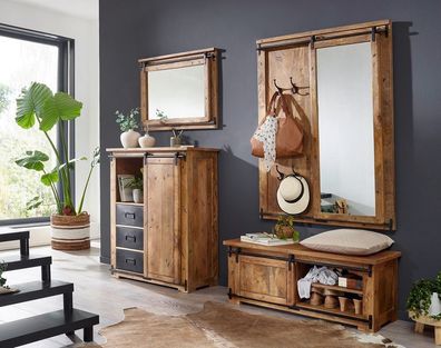 Garderobenset 4-tlg. 'Railroad III' Mango & Eisen