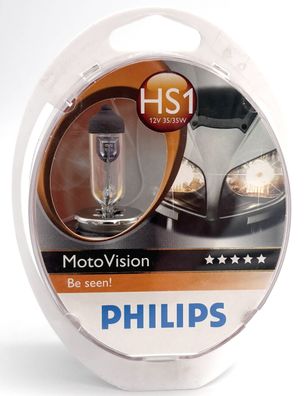 Philips HS1 MotoVision Scheinwerferlampe + 40