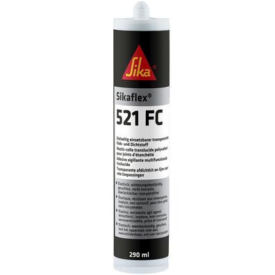 Sikaflex 521FC 290ml transparent Klebstoff, Dichtstoff