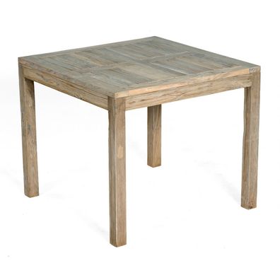 Tisch Wellington 90cm x 90cm Old Teak grey-washed