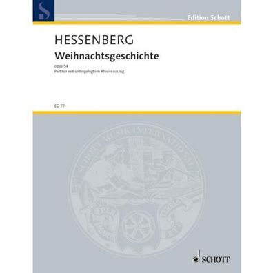 Weihnachtsgeschichte op. 54 9790001030557