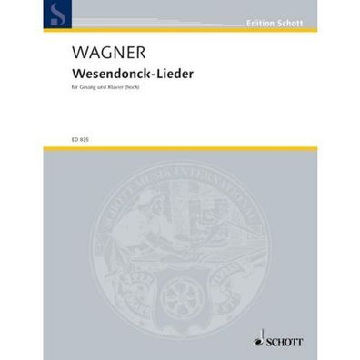 Wesendonck-Lieder WWV 91 A 9790001031974