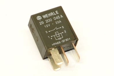 WEHRLE Microrelais 12V 25A 29200045A