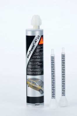 SikaPower4720 Karosseriekleber195ml schwarz 2-K hochfest