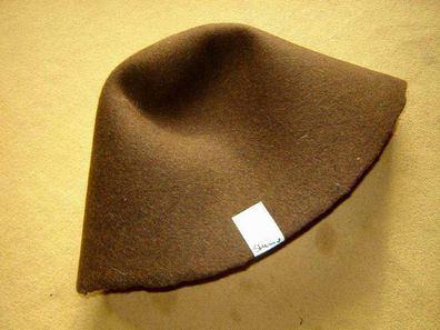 Hutstumpen Wollfilz kompakter Stumpen rehbraun 110 gr Ü 47cm Rd 77cm Stu 849