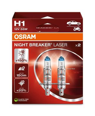 OSRAM H1 NightBreakerLaser 2er Set