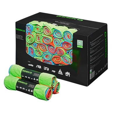 GECKO 6 Microfasertücher 40x30cm Politur und Reinigung