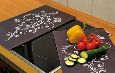 Herd-Abdeckplatten Nero 3in1