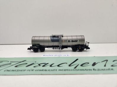 Minitrix N DC 15254-11 Chemiekesselwagen "Basf" / Zacns / NEM / DB