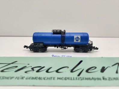 Roco N DC 25114 Drehgestell-Kesselwagen "Aral" / Za / DB