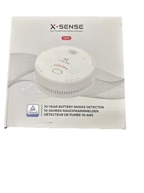 X-Sense Rauchmelder 10 Jahre Batterie, Feuermelder TÜV Rheinland Zertifiziert,