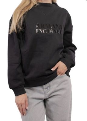 Armani Exchange Sweatshirt mit hohem Kragen Größe M
