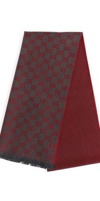 Gucci Schal Bordeauxrot
