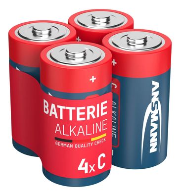 Alkaline Baby C Batterien 4er