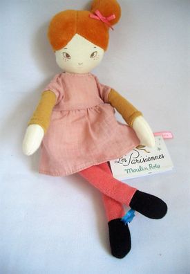 Moulin Roty Puppe Stoffpuppe Spielpuppe Mademoiselle Agathe es parisiennes*26cm ab 1J