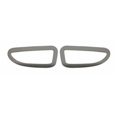 Blinkerrahmen Signalblende Seitenblinker für Opel Astra K 2015-2021 Chrom Dunkel