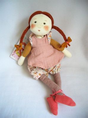 Moulin Roty Kinder*Puppe*Stoffpuppe*Spielpuppe*Fleur*les rosalies*31cm ab 10 Monate