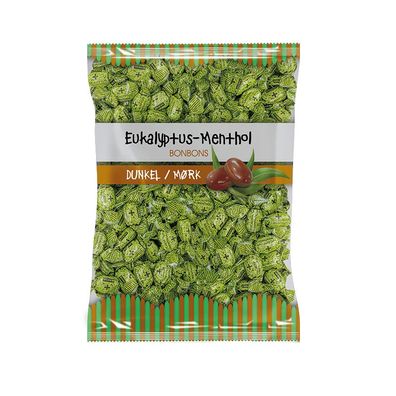 Cool Bonbon Eukalyptus Menthol Dunkel 1 kg