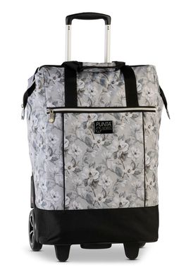 PUNTA "BIG WHEEL" Shopping-Roller * hellgrau/graubraun